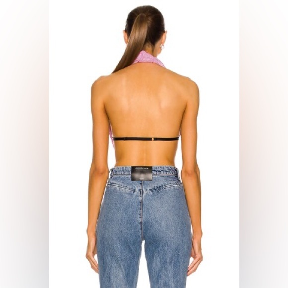 NWT Alexander Wang Chainmail Open-Back Top $795 M - Picture 5 of 11